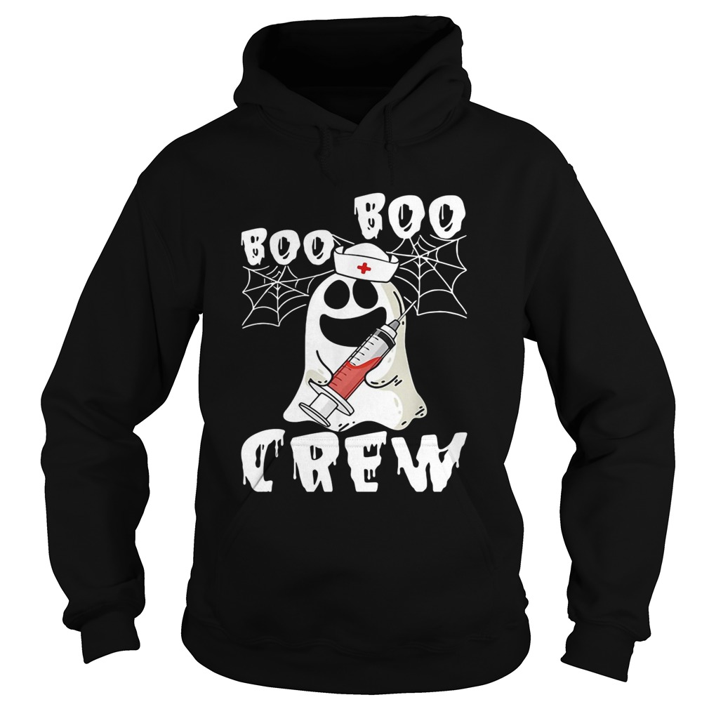 Boo boo crew funny nurse ghost Halloween Hoodie