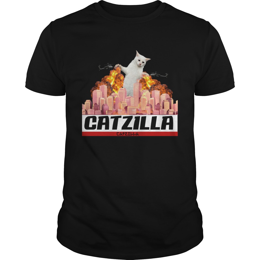 CATZILLAFunny Kitty for Halloween TShirt