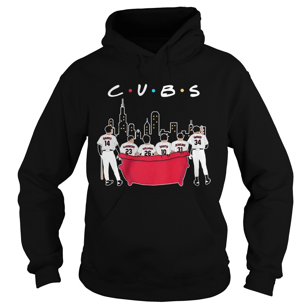 Chicago Cubs Friends TV show Hoodie