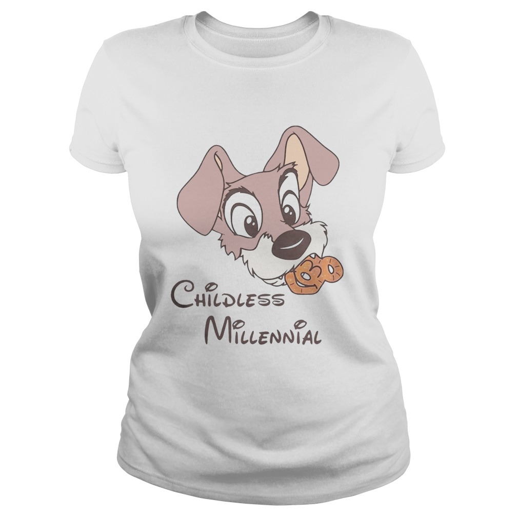 Childless Millennial tee s Classic Ladies