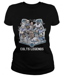 Colts Legends Signatures Shirt Classic Ladies