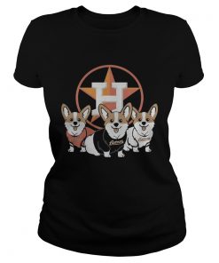 Corgi Astros Shirt Classic Ladies