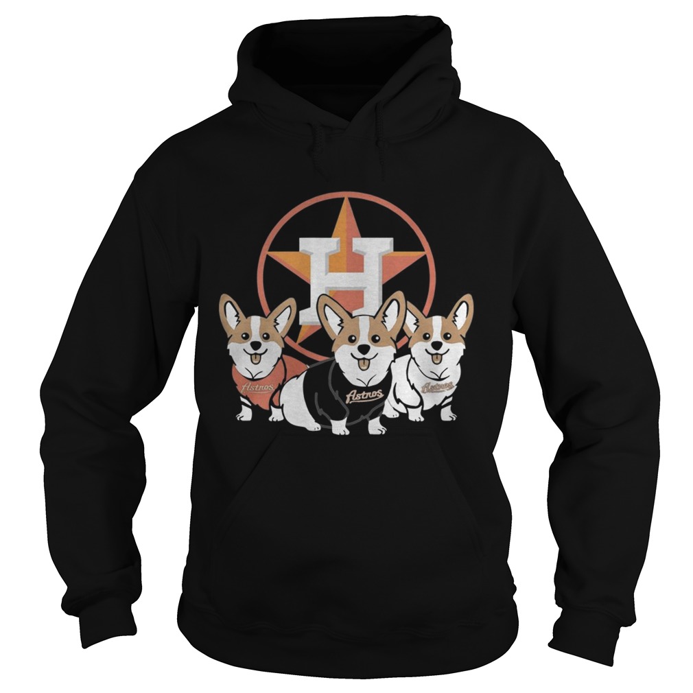 Corgi Astros Shirt Hoodie