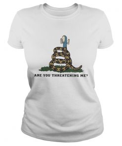 Cornholio Gadsden Flag Snake are you threatening me  Classic Ladies