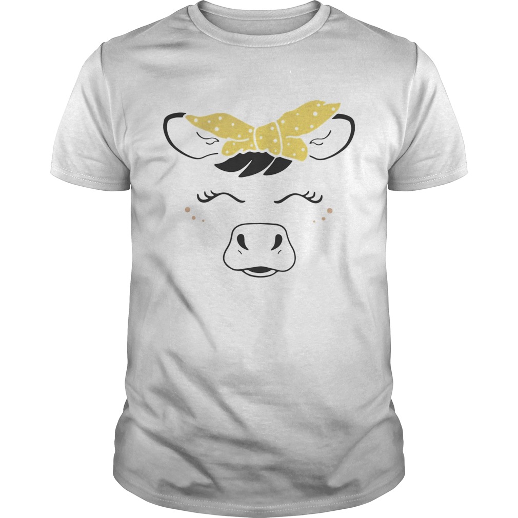 Cow bow shirt