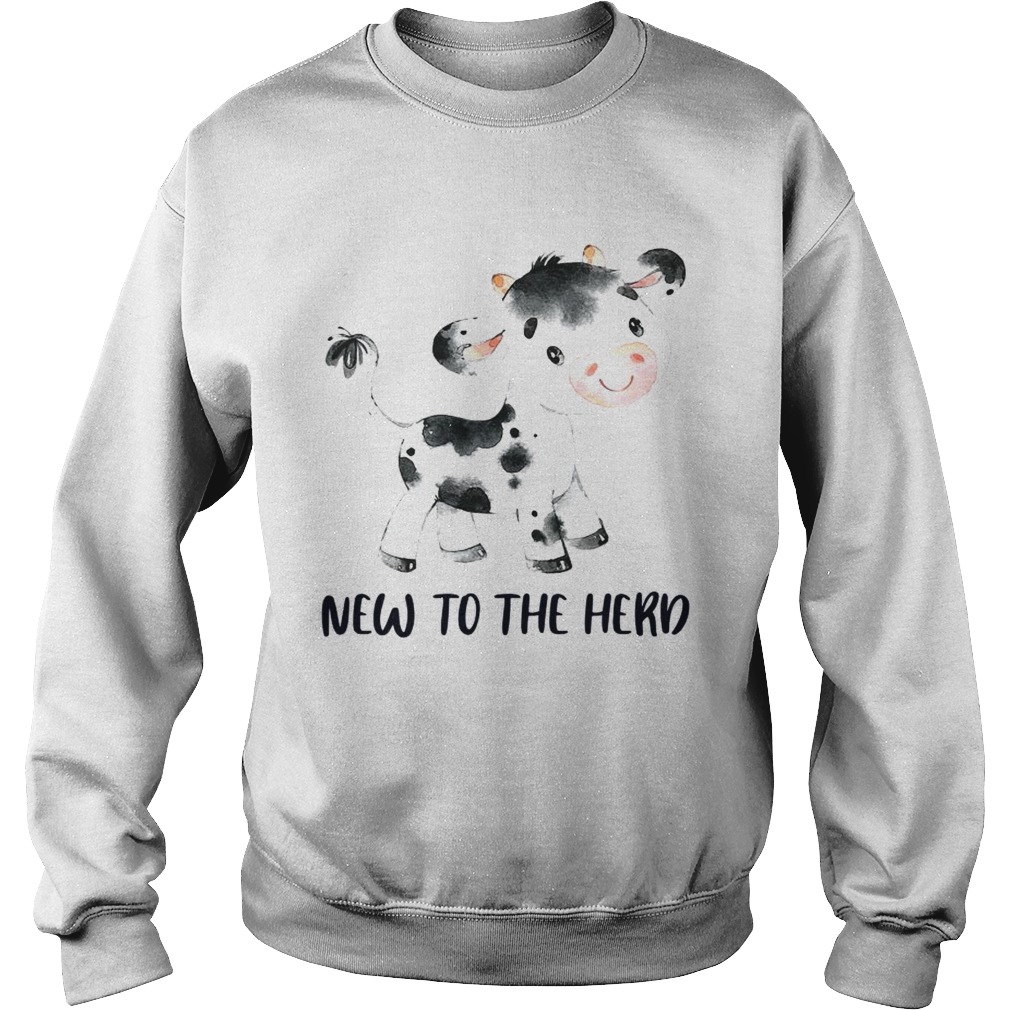 Cow new to the herd Sweatshirt