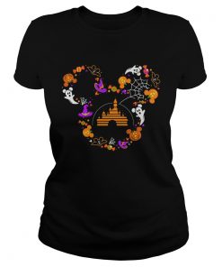 Disney Mickey Mouse ghost Halloween  Classic Ladies