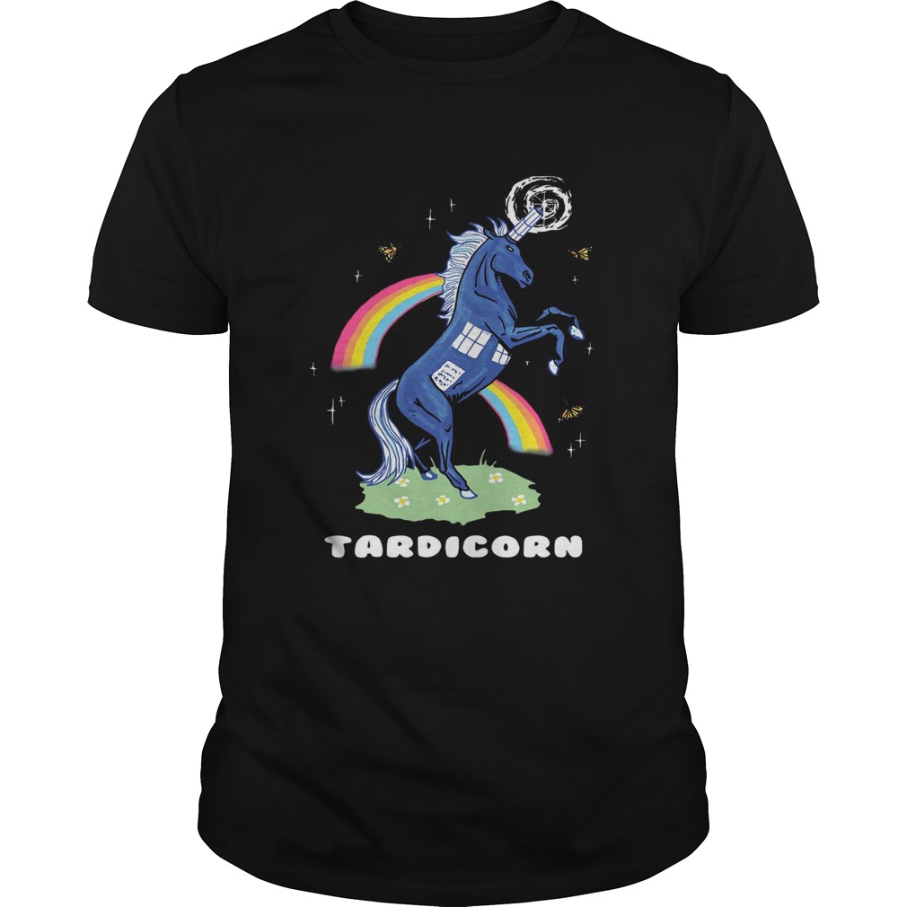 Doctor Who Tardis Cardboard Tardicorn shirt