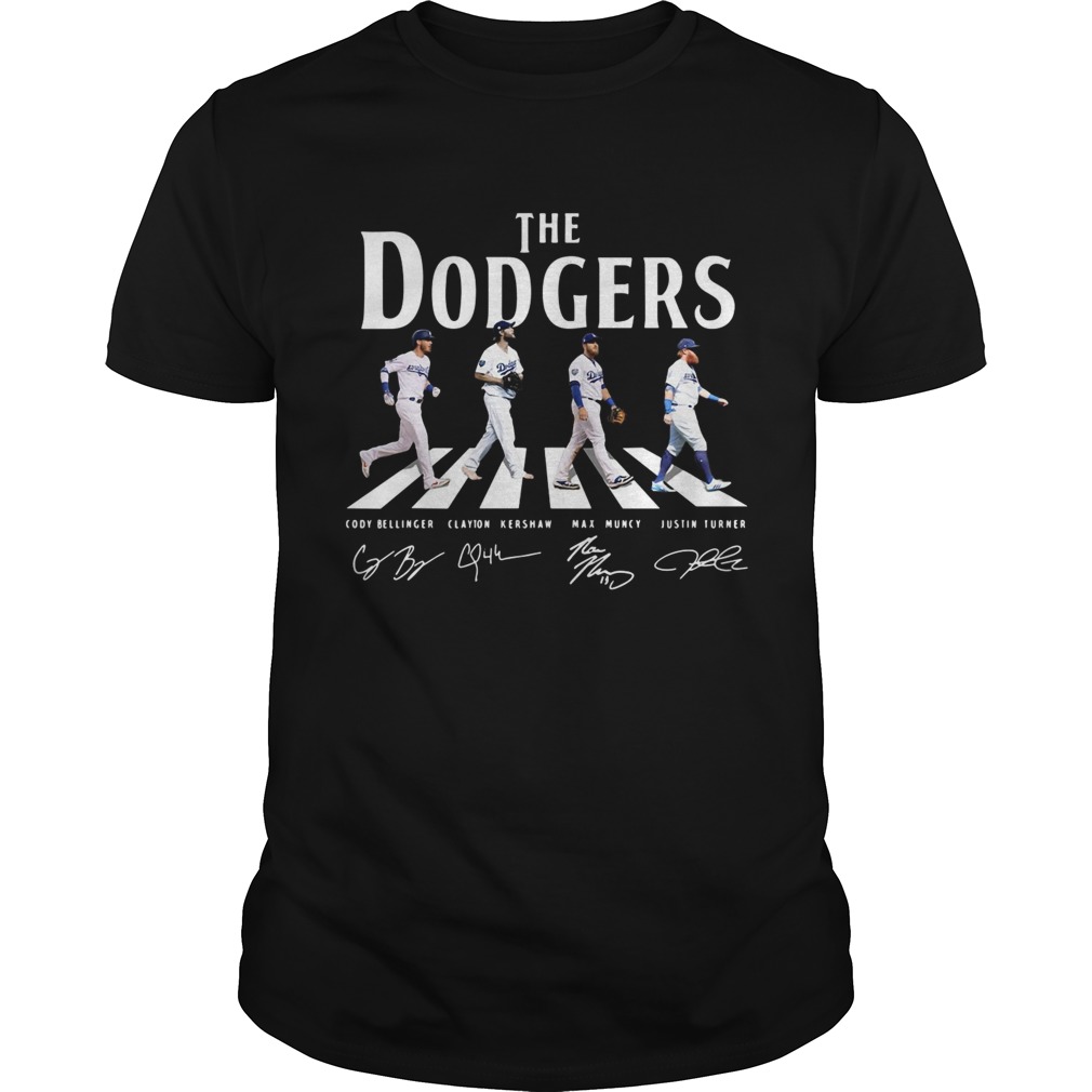 Dodgers The Dodgers Abbey road signature shirt