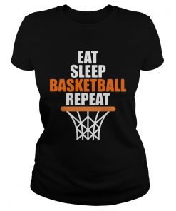 Eat sleep basketball repeat  Classic Ladies