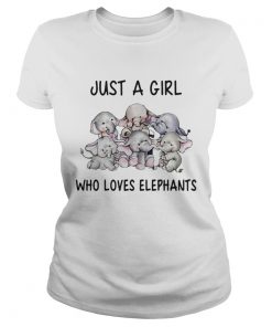 Elephants just a girl who loves elephants  Classic Ladies