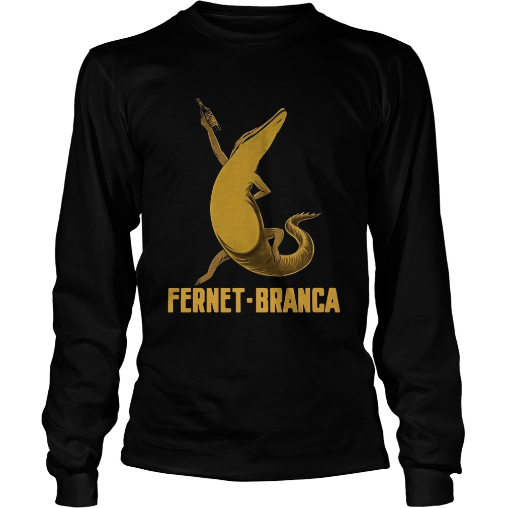 Fernet Branca Crocodile Shirt LongSleeve