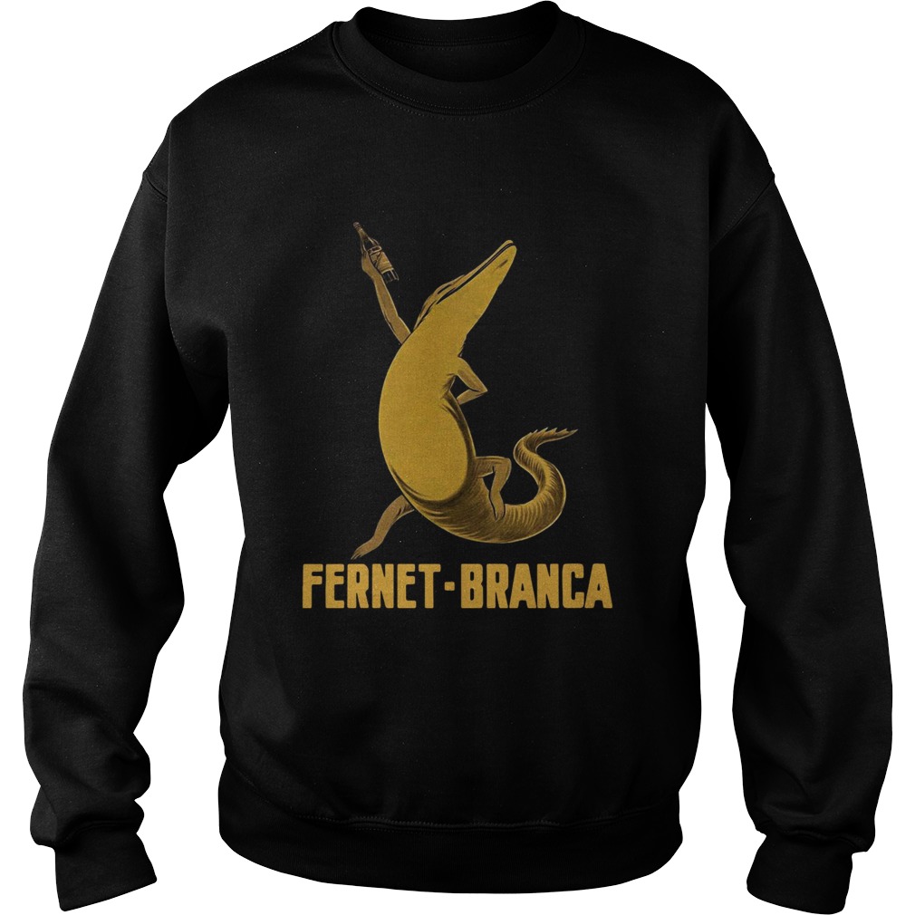 Fernet Branca Crocodile Shirt Sweatshirt