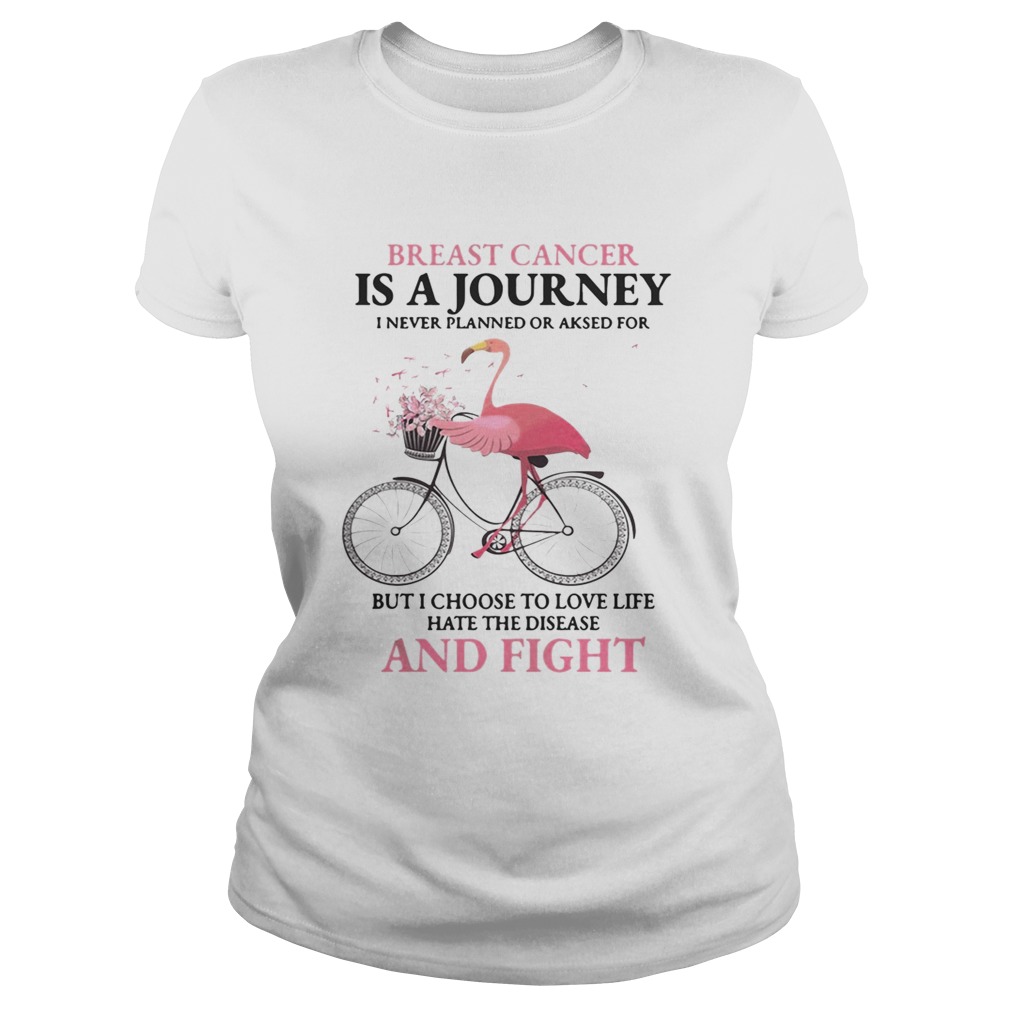 Flamingo breast cancer is a journey I never planned or asked for Classic Ladies