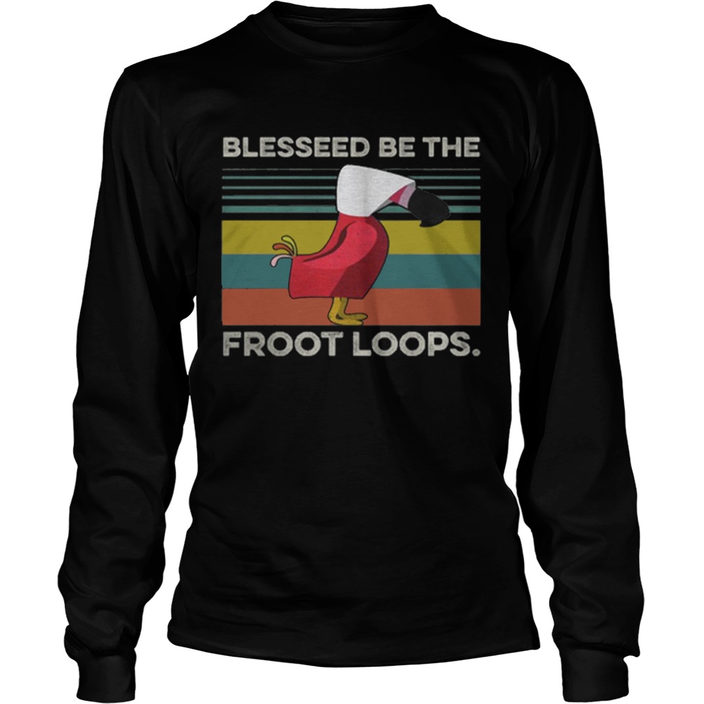 Flamingo handmaid blessed be the froot loops vintage LongSleeve