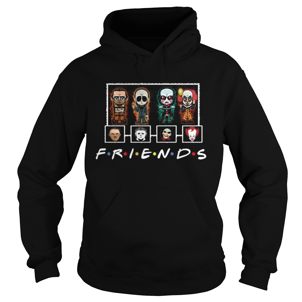 Friends Horror Movie Creepy Halloween Funny TShirt Hoodie