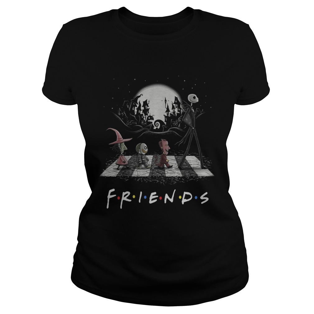 Friends TV show The Nightmare Before Christmas Abbey Road Halloween Classic Ladies