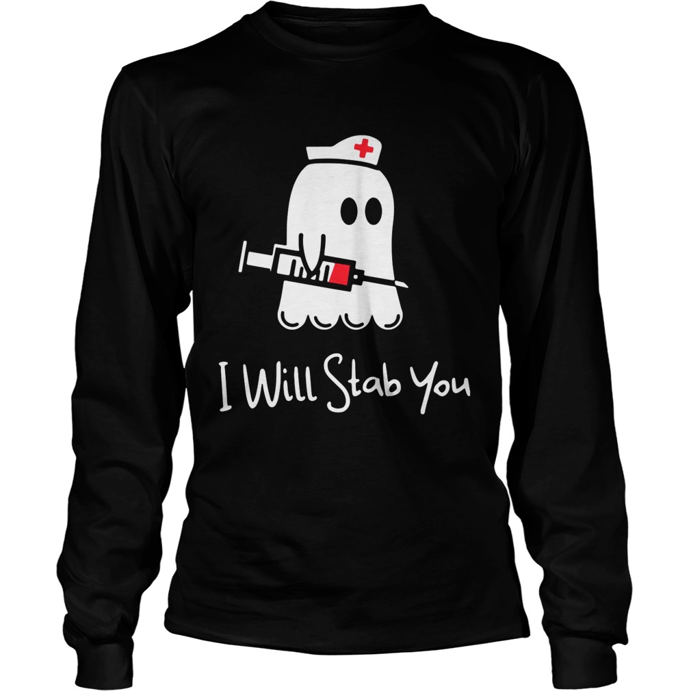 Ghost nurse I will stab you LongSleeve