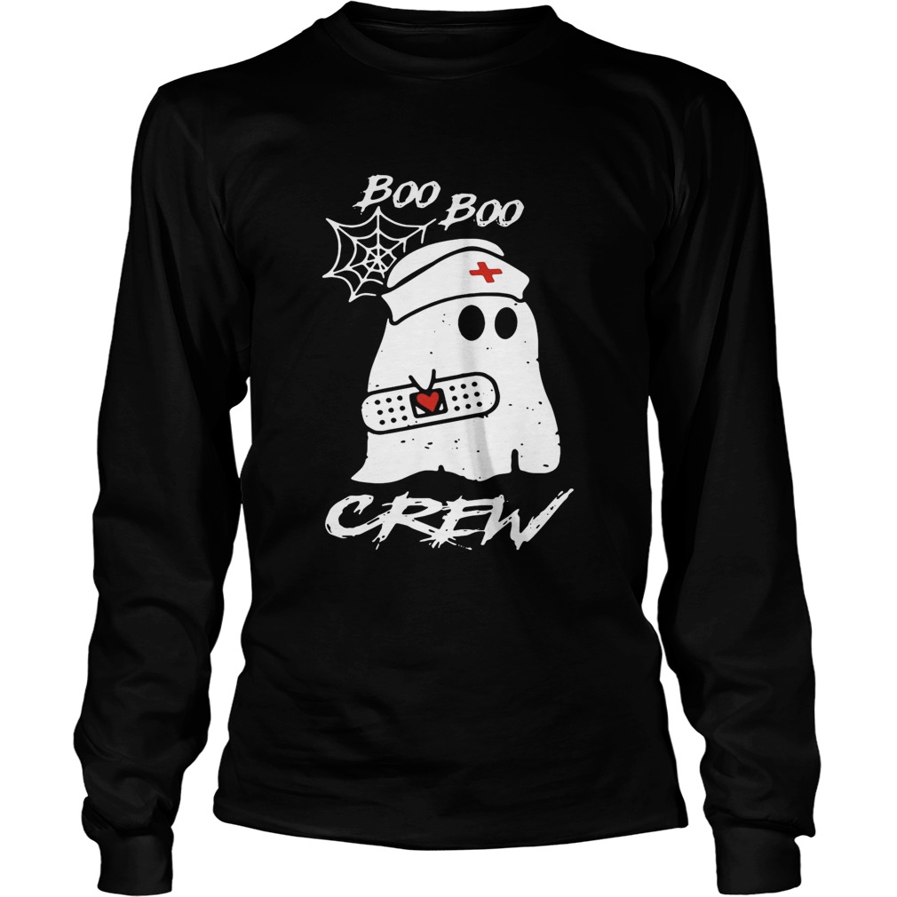 Ghost nurse boo boo crew LongSleeve