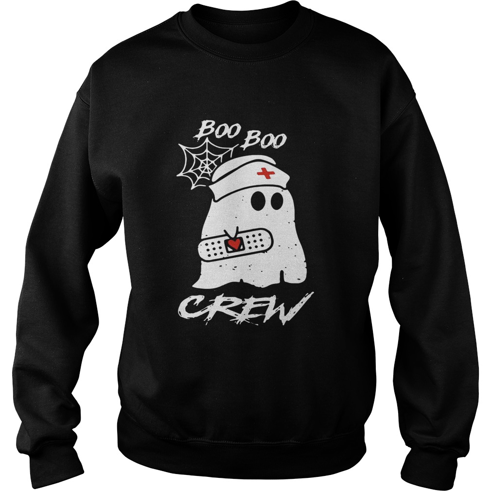 Ghost nurse boo boo crew Sweatshirt