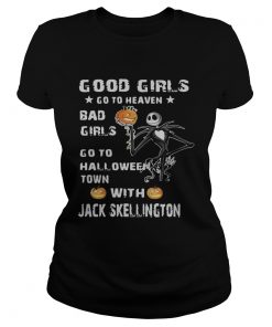 Good girls go to heaven bad girls go to Halloween town with Jack Skellington  Classic Ladies