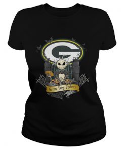 Green Bay Packers Jack Skellington this is Halloween  Classic Ladies