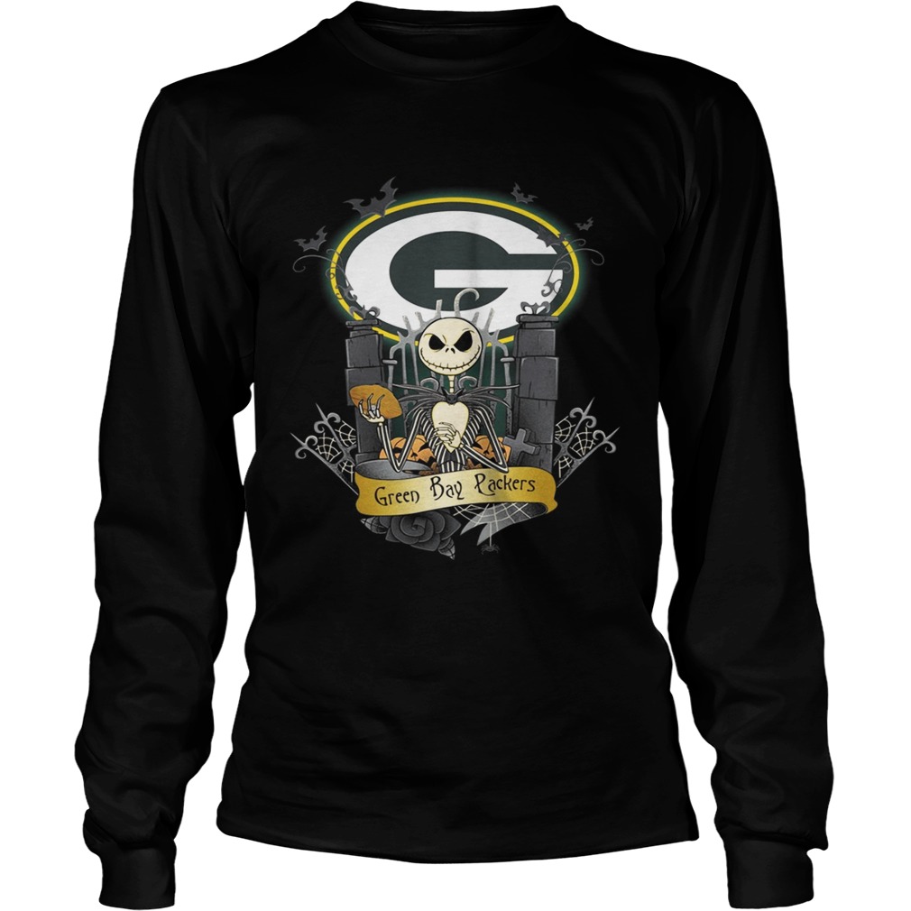 Green Bay Packers Jack Skellington this is Halloween LongSleeve