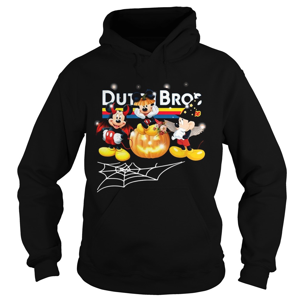 Halloween Dutch Bros coffee Mickey Mouse Hoodie