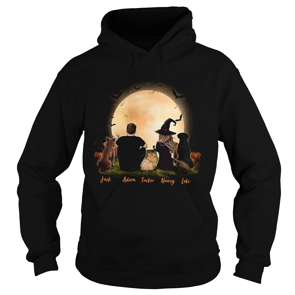 Halloween Jack Adam Tucker Nancy Loki Hoodie