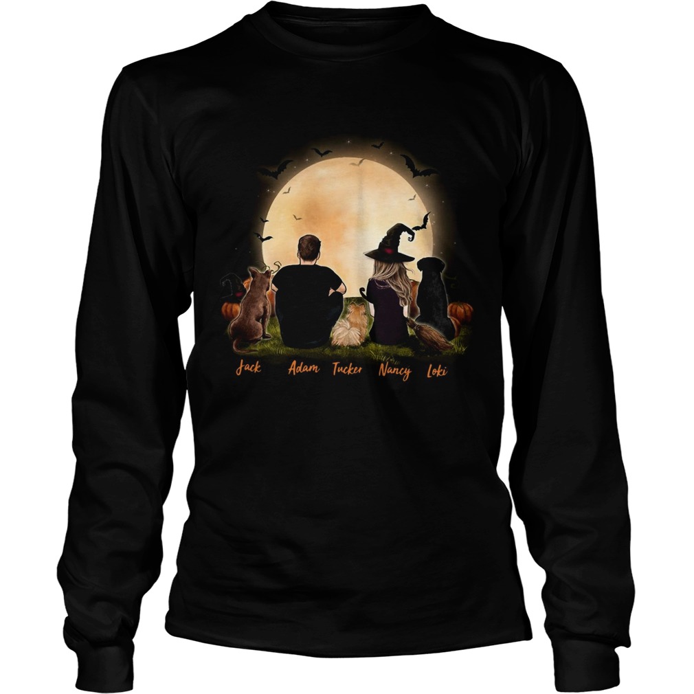 Halloween Jack Adam Tucker Nancy Loki LongSleeve