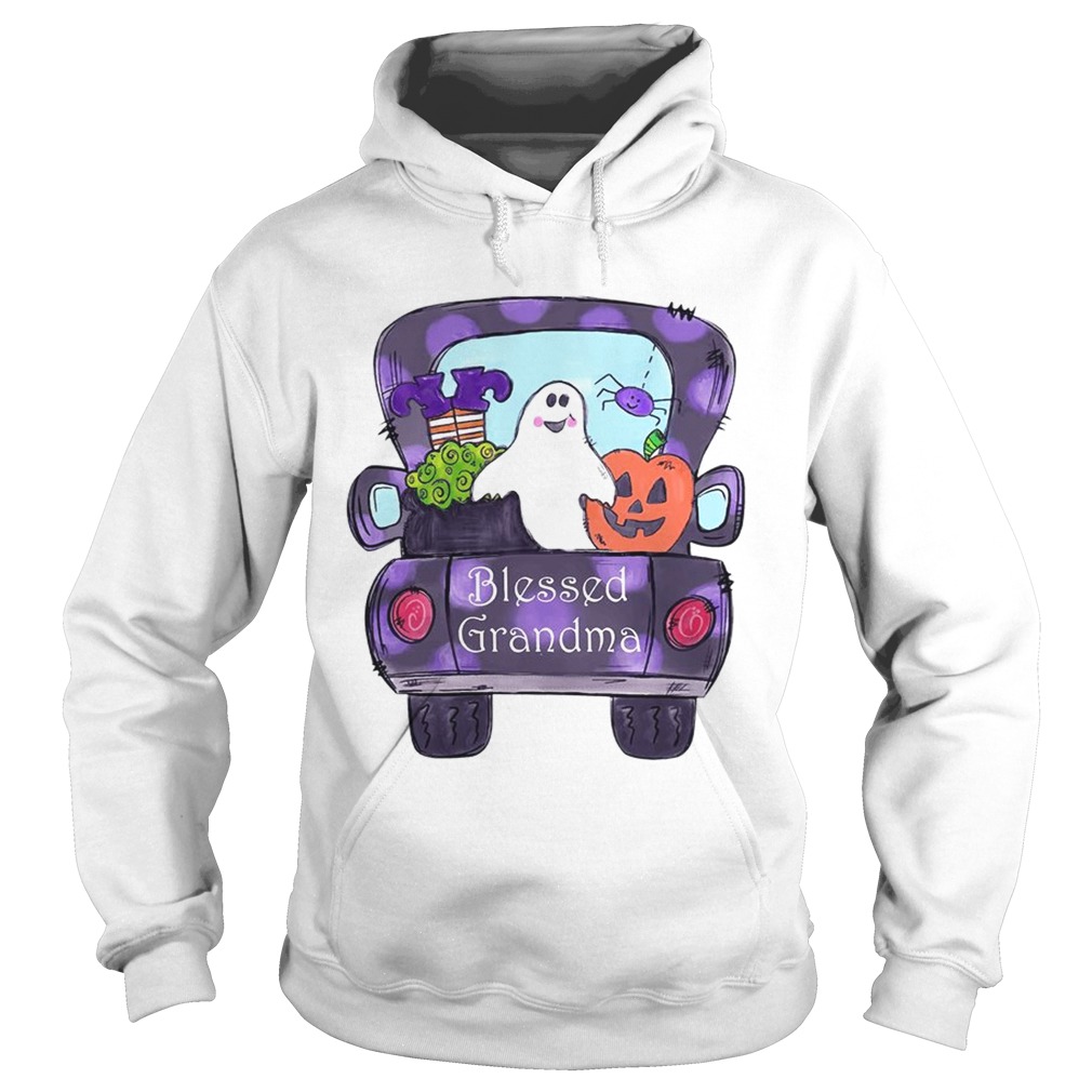 Halloween Womens Mom Blessed Grandma TShirt Hoodie