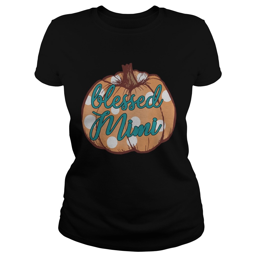 Halloween Womens Mom Blessed Mimi TShirt Classic Ladies