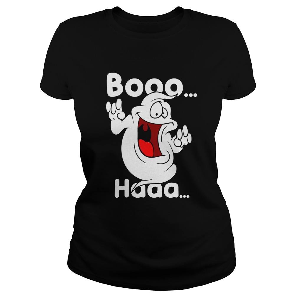 Halloween ghost booo t Classic Ladies