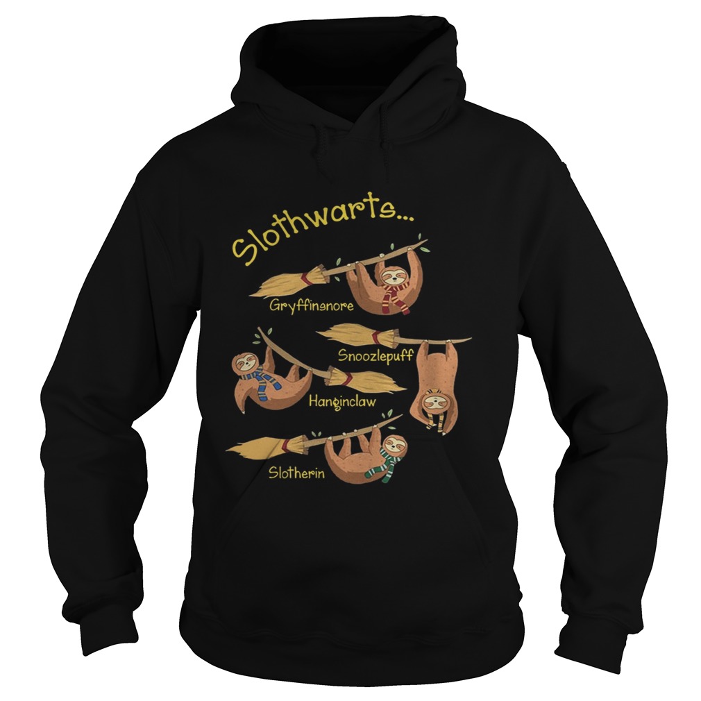 Harry Potter Slothwarts Gryffinsnore Snoozlepuff Hanginclaw Slotherin Shirt Hoodie