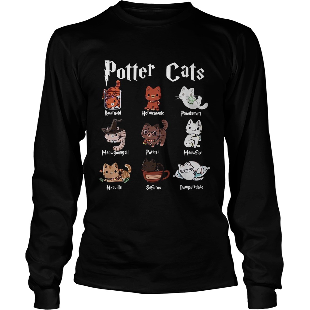 Harry Potter cats LongSleeve