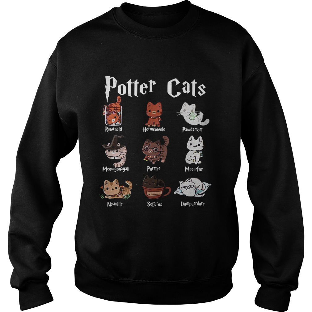 Harry Potter cats Sweatshirt