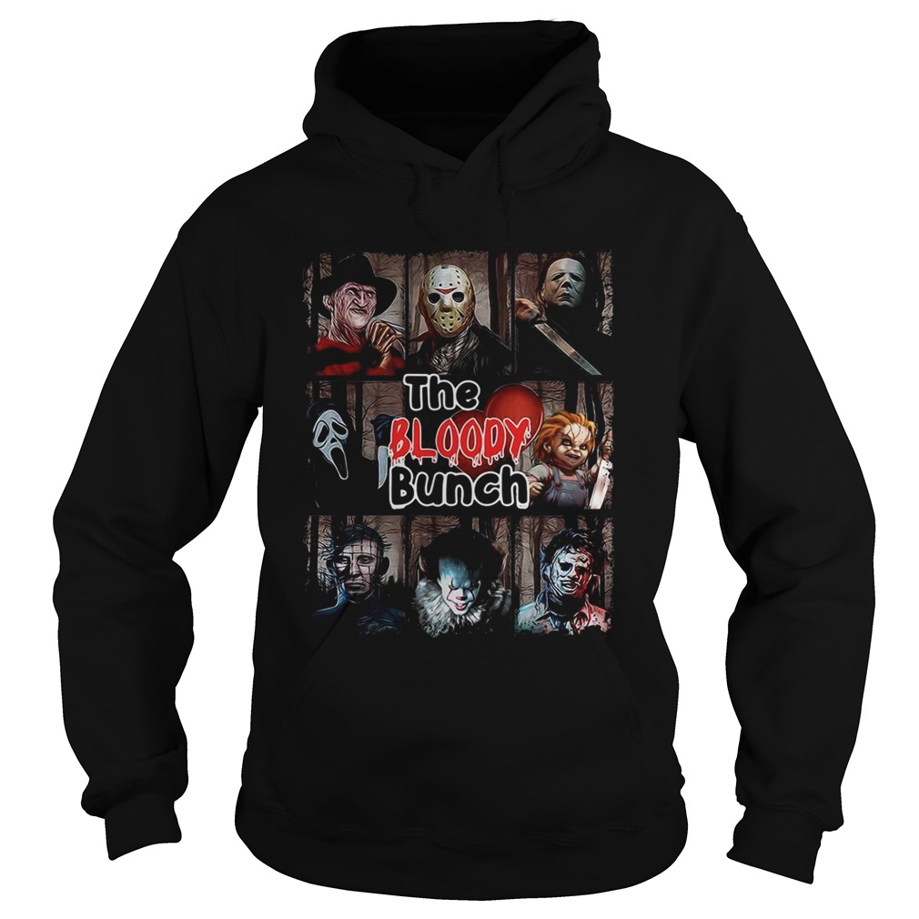 Horror the bloody bunch Halloween Hoodie