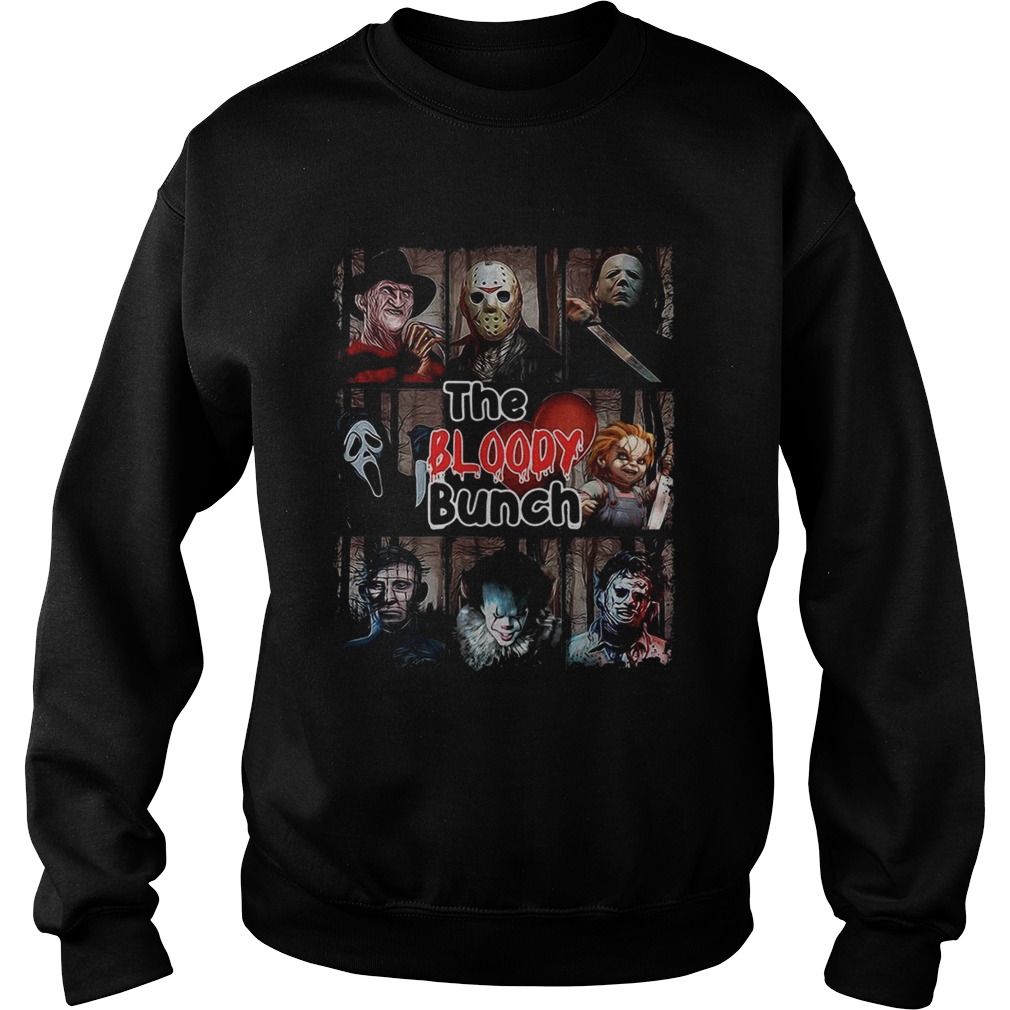 Horror the bloody bunch Halloween Sweatshirt