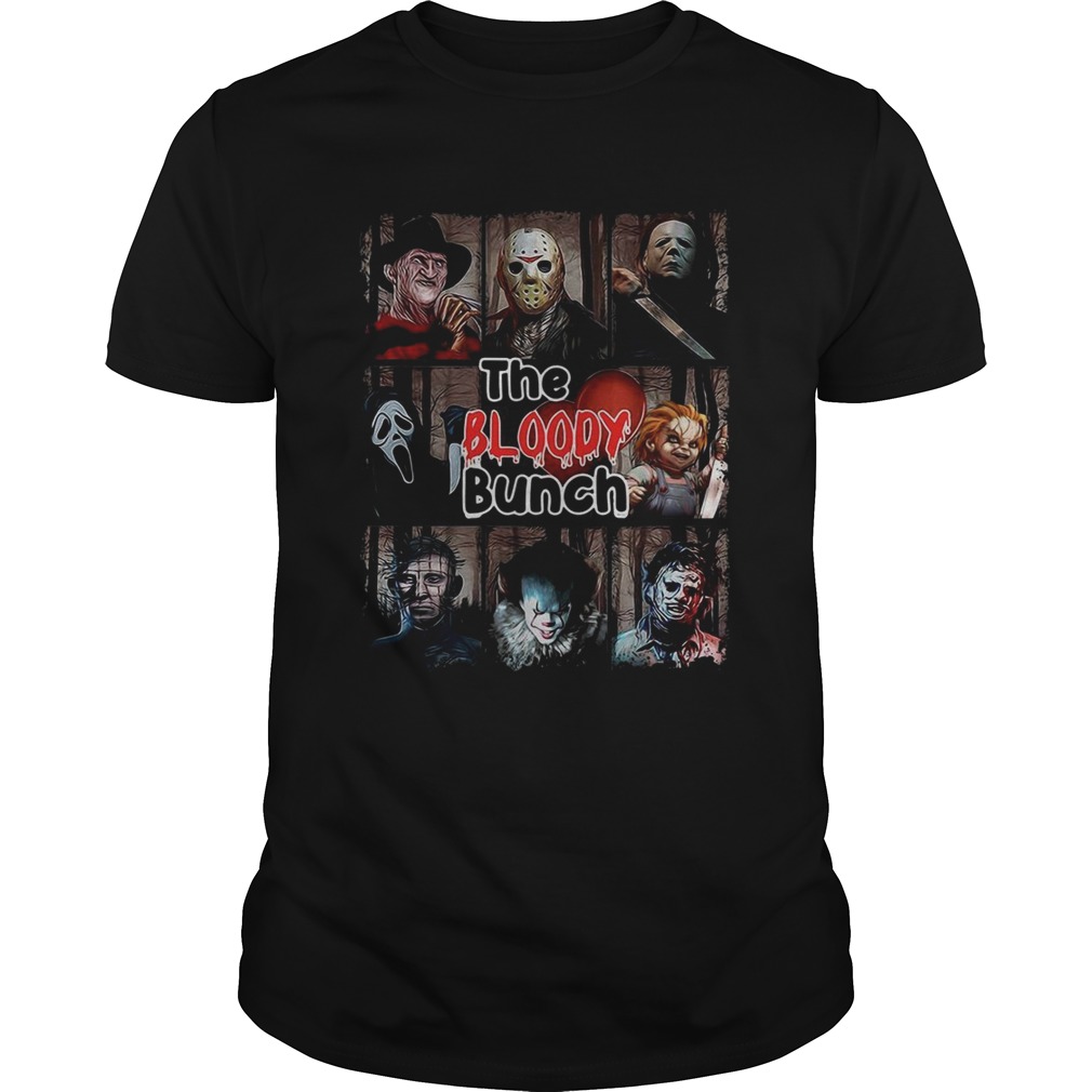 Horror the bloody bunch Halloween shirt