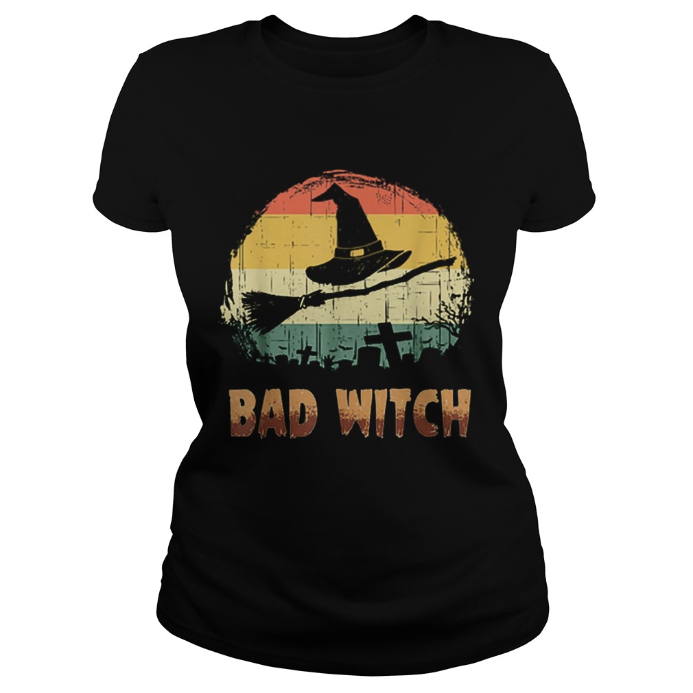 Hot Bad Witch Good Witch Best Bff Matching Halloween Classic Ladies