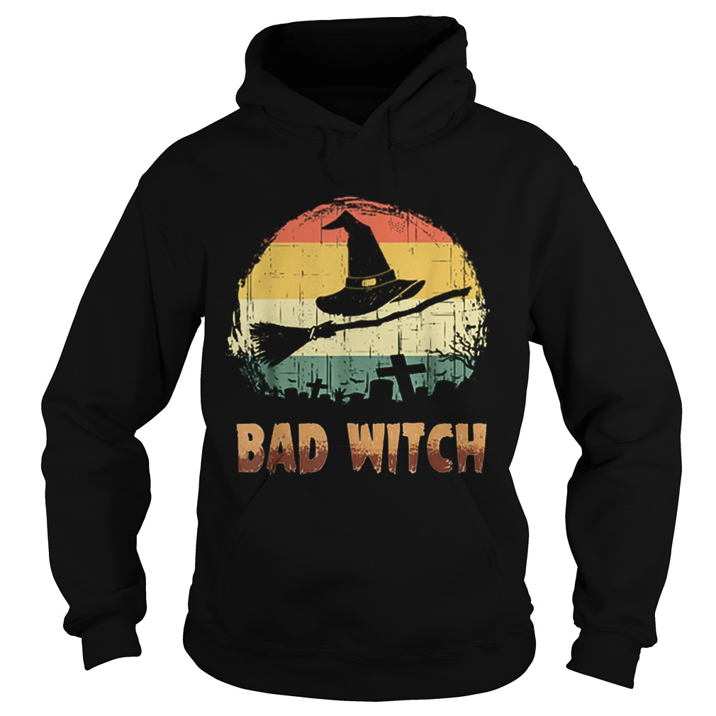 Hot Bad Witch Good Witch Best Bff Matching Halloween Hoodie