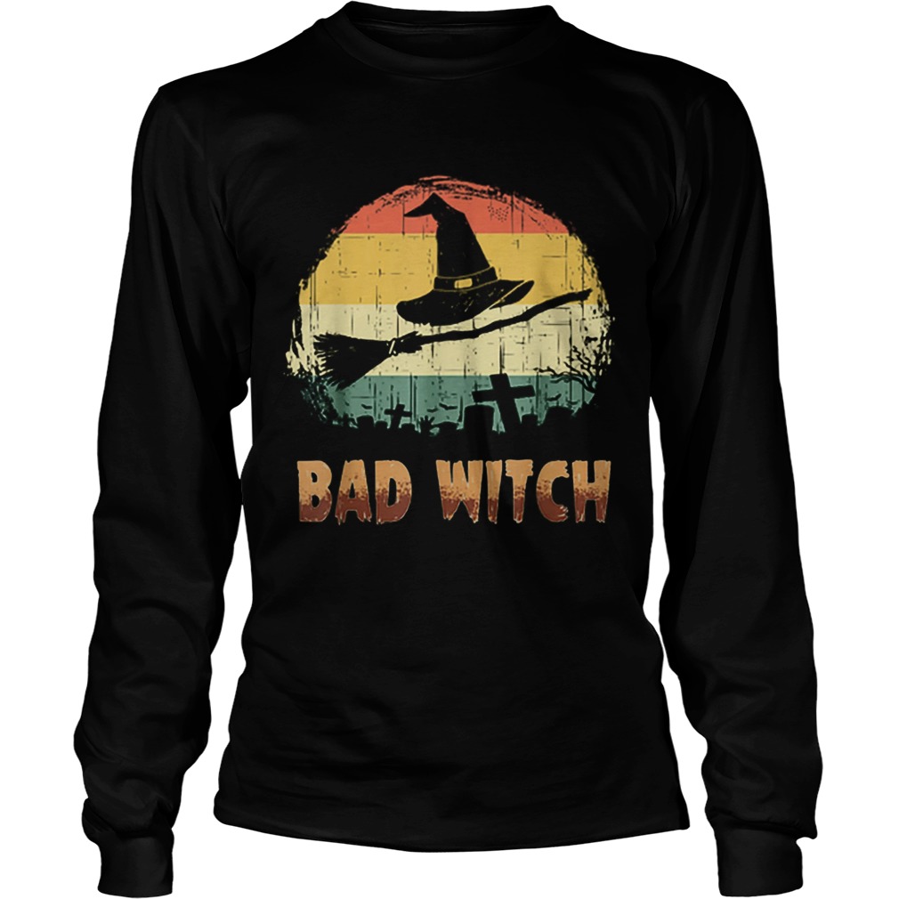 Hot Bad Witch Good Witch Best Bff Matching Halloween LongSleeve