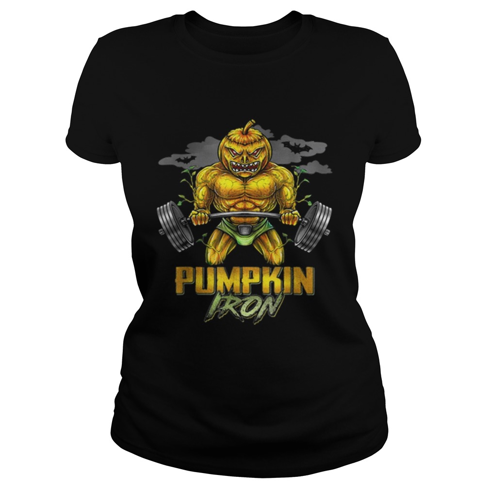 Hot Halloween Gym Workout Pumpkin Iron Motivation Men Workout Classic Ladies