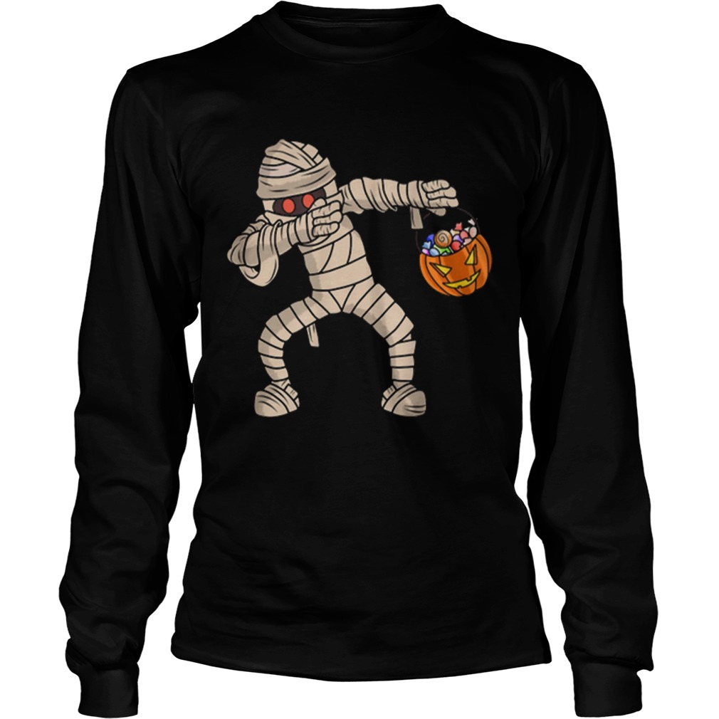 Hot Happy Daboween Mummy Halloween Dabbing Trick Dab LongSleeve