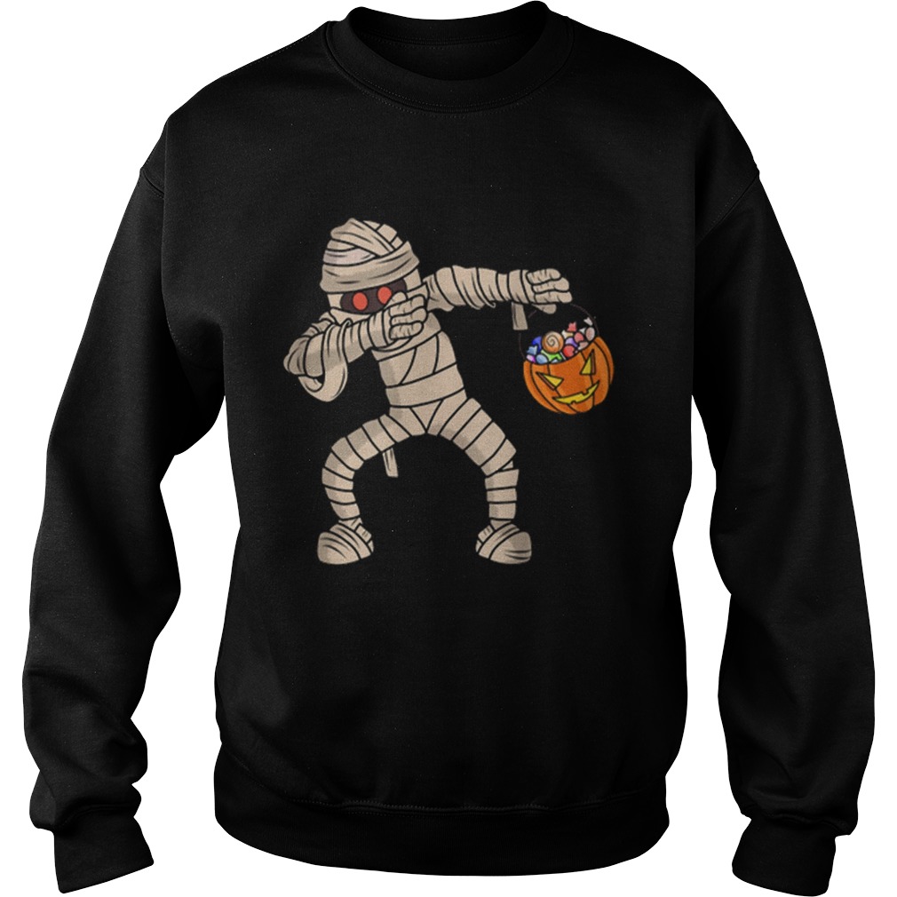 Hot Happy Daboween Mummy Halloween Dabbing Trick Dab Sweatshirt