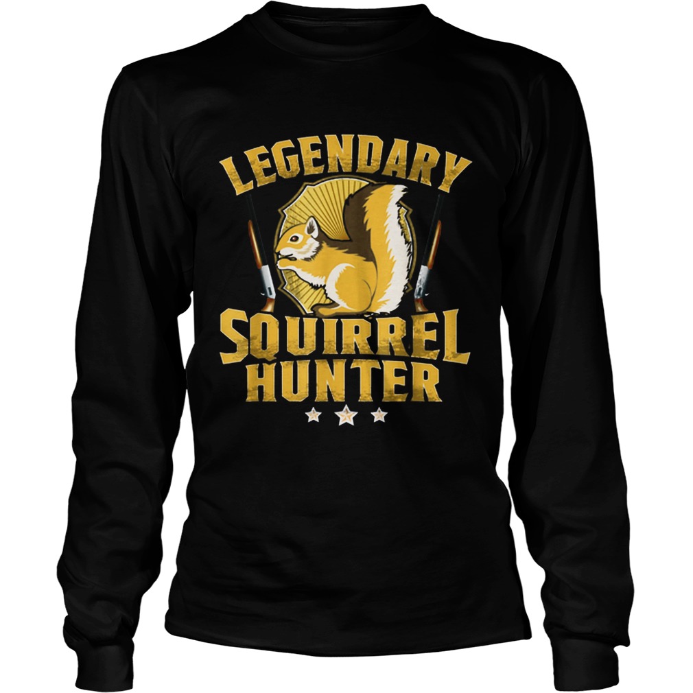 Hot Legendary Squirrel Hunter Hunting Squirrel Plinken LongSleeve