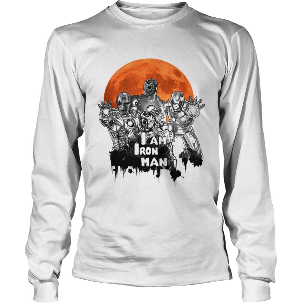 I am Iron Man Zombie Halloween LongSleeve