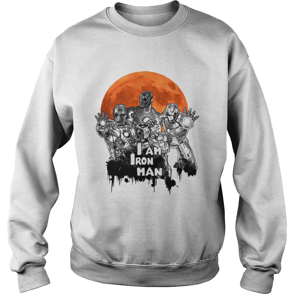 I am Iron Man Zombie Halloween Sweatshirt