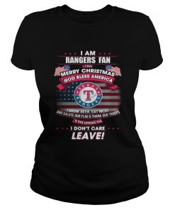 I am Rangers fan I say Merry Christmas god bless America  Classic Ladies