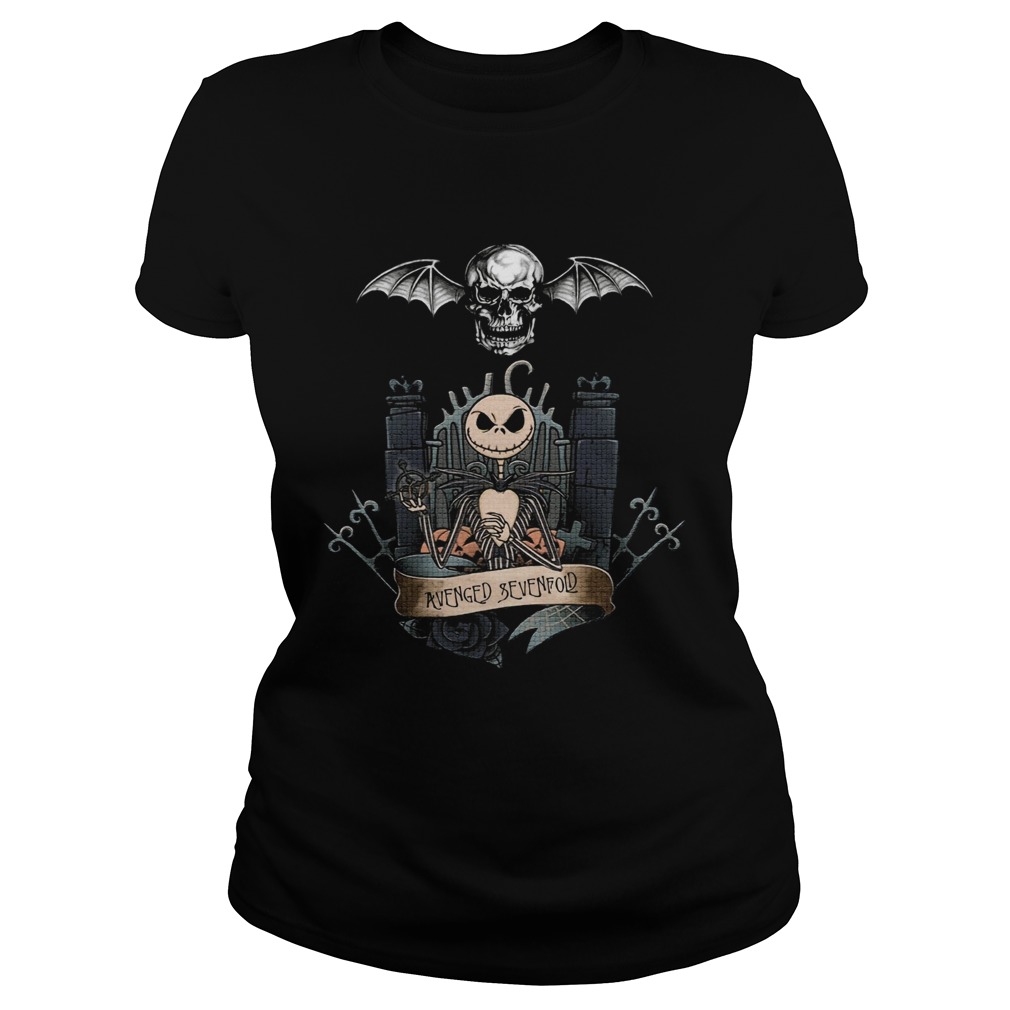 Jack Skellington Avenged Sevenfold Classic Ladies